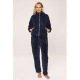 LingaDore - Fluffy Huispak - Blauw - Dark Denim