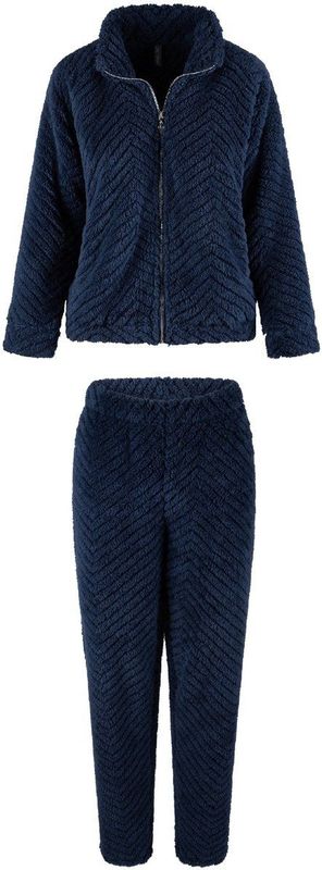 LingaDore - Fluffy Huispak - Blauw - Dark Denim
