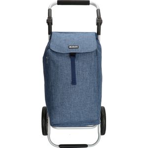 Beagles Alberic Boodschappen trolley - Blauw
