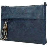 Beagles Clutch / Schoudertas Navy Blauw