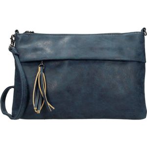 Beagles Clutch / Schoudertas Navy Blauw