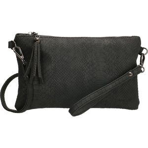 Beagles Clutch / Schoudertasje Snake Zwart