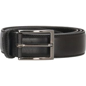 Old West Frisco Lederen Heren Riem - 3,5 cm - Zwart - Maat 105