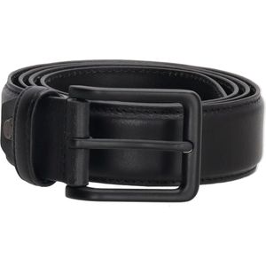 Old West Frisco Lederen Heren Riem - 3,5 cm - Zwart - Maat 105