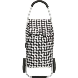 Beagles Alberic Boodschappen trolley - Zwart Wit