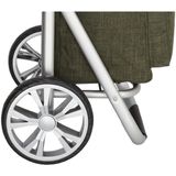 Beagles Alberic Boodschappen trolley - Olijfgroen
