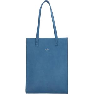 Charm London Stratford Shopper 15,6 inch (34.5x19.4 cm) - Jeansblauw