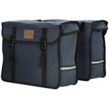 Dutch Cycle Bag Classic Fietstas Dubbel Blauw