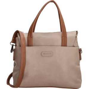 Beagles Xornes Handtas & Crossbody Schoudertas - Taupe