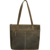 Hide & Stitches Idaho Shopper - Olijfgroen