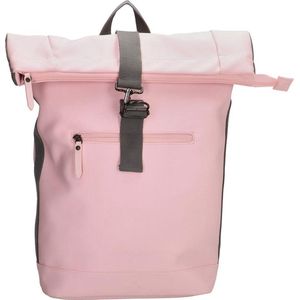 Charm London Neville Waterproof Roll Top Backpack Pink