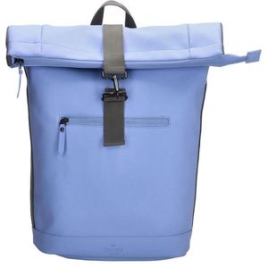 Charm London Neville Waterproof Roll Top Backpack Light Blue