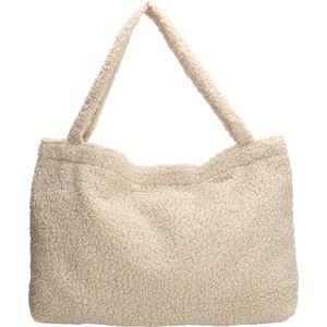 Beagles Fluffy Teddy Mom Bag Navarra Cream