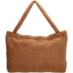 Beagles Fluffy Teddy Mom Bag Navarra Bruin