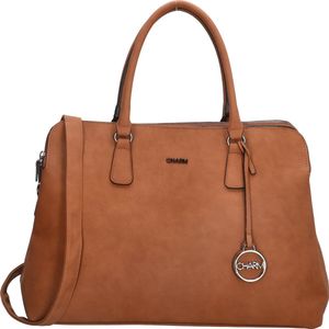 Charm London Bromley Laptoptas 13,3 inch (33 cm) - Cognac