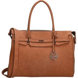 Charm London Bromley Laptoptas 15,6 inch (38 cm) - Cognac