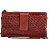 Hide en Stitches Clutch/Portemonnee Atlas Rood