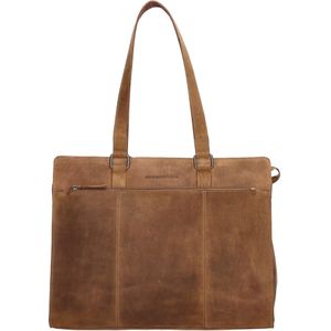 Hide & Stitches Idaho Laptoptas 15,6 Inch (34.5x19.4 Cm) - Bruin