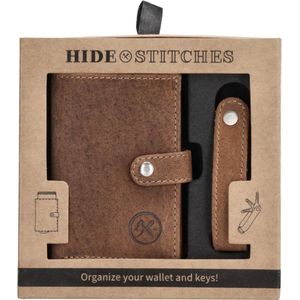 Hide & Stitches Idaho Safety Wallet - Bruin