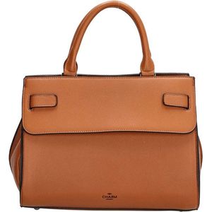 Charm London Oxford Handtas - Cognac