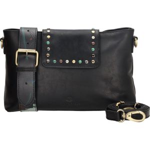 Micmacbags Masterpiece Crossoverbag zwart Damestas