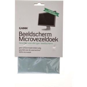 Beeldscherm microvezeldoek | Ieder type beeldscherm | TFT LCD DISPLAY SMARTPHONE| Schermreiniger | Schermreiniging | Krasvrij en geen strepen | 100% microvezel | Laptop Tablet Computerscherm | HappySuite