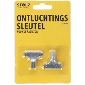 Ontluchtingssleutel verwarming - Set van 2 stuks