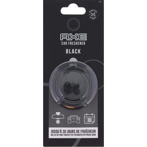 2x Axe auto luchtverfrisser - luchtverfrisser - axe - 2 stuks - Geur black - Auto luchtverfrisser - | Zorgt voor een frisse geur in iedere auto | Auto verfrisser - Trendy design - Auto Luchtje - Geurverfrisser.