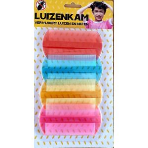 Luizenkam 4 stuks Verwijdert Luizen en neten