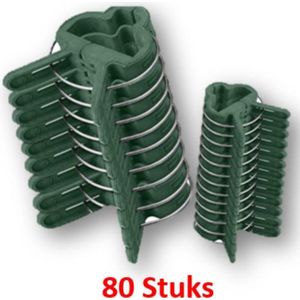 200 stuks plantclips van kunststof, herbruikbare plantklemmen voor