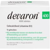 Devaron 400IE Vitamine D3 Tabletten - 1 x 90 tabletten