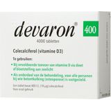 Devaron 400IE Vitamine D3 Tabletten - 1 x 90 tabletten