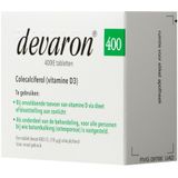 Devaron 400IE Vitamine D3 Tabletten - 1 x 90 tabletten