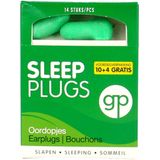 Get Plugged Sleep Plugs Oordoppen - 34dB - Groen - 7 paar