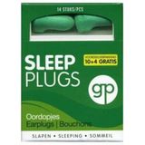 Get Plugged Sleep Plugs Oordoppen - 34dB - Groen - 7 paar