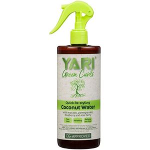 Yari - Green Curls Coconut Water - 500 ml - Haarverzorging