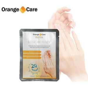 Orange Care, Intensive Hand Treatment - Handmasker - Handverzorging - Handcreme in Handschoen - Natuurlijke Ingrediënten