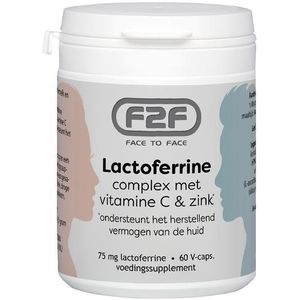 TC Curasense Face to face lactoferrine complex  60 Vegetarische capsules