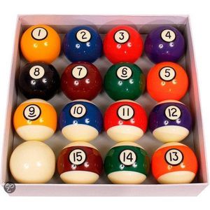 Pool ballen set Polyester 57.2mm Premium