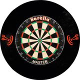 Karella dartbord catchring 4-delig zwart Dartbord catchring 4-delig (zwart)