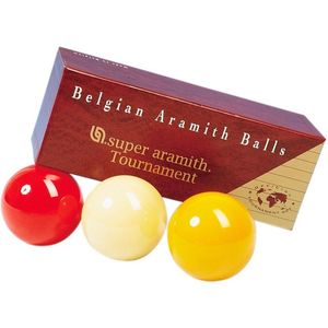 Super Aramith biljart ballen set 61.5mm Tournament