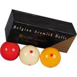 Super Aramith biljart ballen set 61.5mm Pro cup