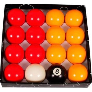 Pool ballen set Ventura polyester 50.8mm Casino English pool