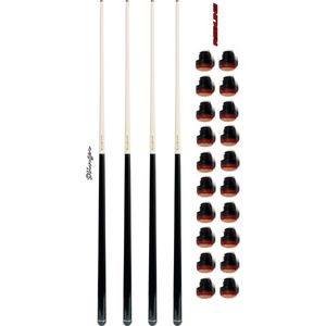 Biljart keu 1-delig Stinger 145cm M-8 tip 12mm