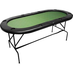 Buffalo Pokertafel - Inklapbaar - 180 x 90 x 75cm