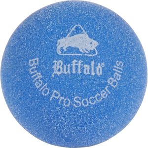 Buffalo Pro tafelvoetbal balletjes set van 6 blauw