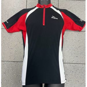 Rogelli Fietsshirt Stelvio Zwart Rood maat S