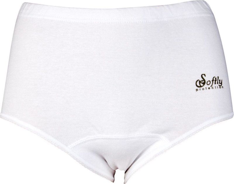 Beeren - Julia - Taille Slip - Wit - Badstof Kruisje