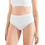 Beeren - Microfiber - Dames Onderbroek - Huidskleur - Heup Slip met Badstof Kruisje