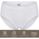 Beeren - Microfiber - Dames Onderbroek - Huidskleur - Heup Slip met Badstof Kruisje